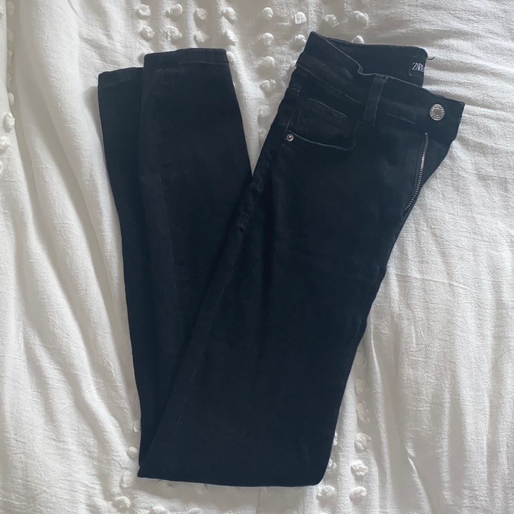 Zara Black skinny jeans